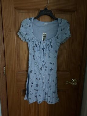 Kimchi Blue Pale Blue Scoop Neck dress